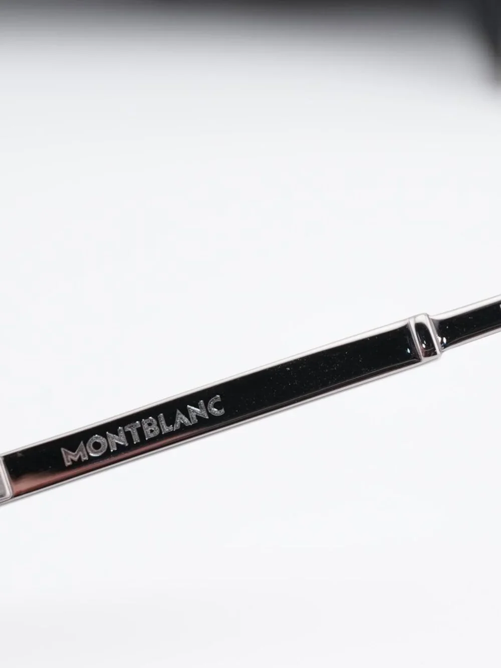 Montblanc MB0095O 003 Square Eyeglasses 48mm –  Ruthenium